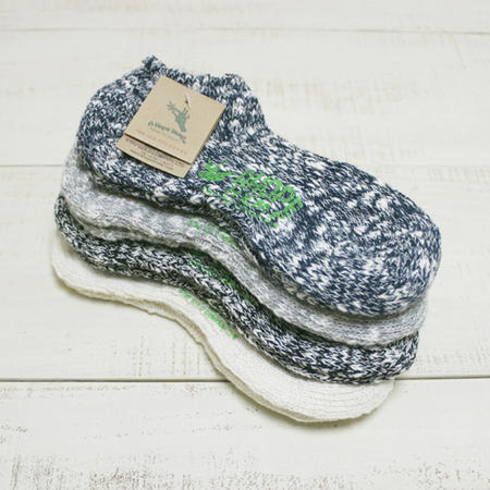 a hope hemp 靴下 メンズ A Hope Hemp Solid Color Mix Ancle Socks 4-Colors ア ホープ ヘンプ ミックス アンクル ソックス 足首丈 靴下 4色展開 コットン ヘンプ natural made in Japan 日本製