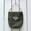 Heritage Leather Co. Bucket Tote / bag canvas leather / Olive we[W U[ oPbg g[g / obN | LoX U[Xgbv I[u / ʒF Made in USA AJ heritage