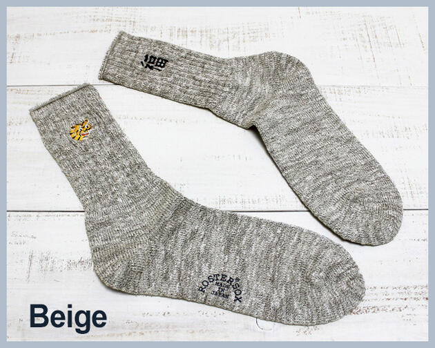 Rostersox B Tiger Slub Mix Socks / 2-col unisex made in japan ロスターソック...