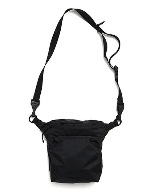 Rakuten - BAICYCLON by Bagjack Shoulder Bag / Black 210d nylon バイシクロン / バッグジャック ショルダー バック / ブラック 黒 軽量 シンプル 小さめ ポーチ 気密コーティング ナイロン 撥水 定番 baicyclon