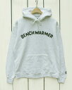 BONY CHOPS Special Made 「 BENCH WARMER 」 Pull Parka / hood sweat Lt Heather Grey / Hanes men ボニーチョップス ロゴ プリント プル パーカー / フード ライト ヘザーグレー / ヘインズ ブラックプリント bony basketball