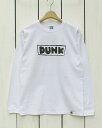 BONY CHOPS Special Made u DUNK v Print Tee / longsleeve White Washed {j[`bvX ObhI vg TVc /  T zCg i made & printed in JAPAN good on basketball bony chops