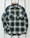 CAMCO mfg Heavy Weight Flannel Shirts Long Sleeve / 22-e JR wr[EGCg tl Vc  lVc  ItzCg O[ camco work lVc wr[l `FbN ^[^