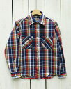 CAMCO mfg Heavy Weight Flannel Shirts Long Sleeve / 22-d カムコ ヘビーウエイト フランネル シャツ 長袖 ネルシャツ 定番 ネイビー オレンジ camco work ネルシャツ ヘビーネル チェック