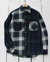 CAMCO Limited Crazy Heavy Flannel Shirts Long Sleeve / crazy カムコ 限定 ヘビーウエイト フランネル シャツ 長袖 ネルシャツ / クレイジー ブラックウォッチ タータンチェック camco work ネルシャツ ヘビーネル