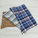 CAMCO mfg Cotton Scarf/ 3-Pattern Madras Chaeck / Print Paisley JR Rbg XJ[t / 3^ Rbg  }hX `FbN vg yCY[ camco JR lbN