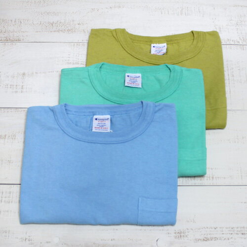 Champion T1011 7oz Heavy Weight Jersey Pocket T Sh