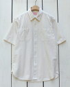 BIG MIKE Chambray Shirts Short Sleeve / Natural rbO }CN Vu[ Vc  [N n }` i` big mike work [NVc