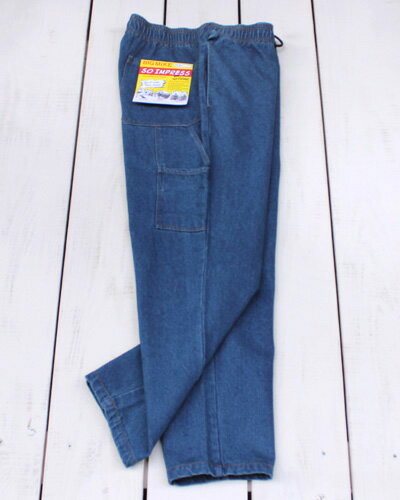 BIG MIKE Denim Painter Easy Pants work cotton / L Indigo ビッグ マイク ペインター イージー パンツ デニム ワーク テーパード ツールポケット ハンマーループ ライト インディゴ ウォッシュド big mike work