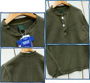 Good On LS Hvy Henley Tee / longsleeve 9oz henvy Jersey / P- Sage グッドオン グットオン ヘビージャージー ヘンリー Tシャツ 長袖 / 9オンス ワーク ミリタリー セージ ピグメント / 製品染め made in Japan 日本製 goodon 2