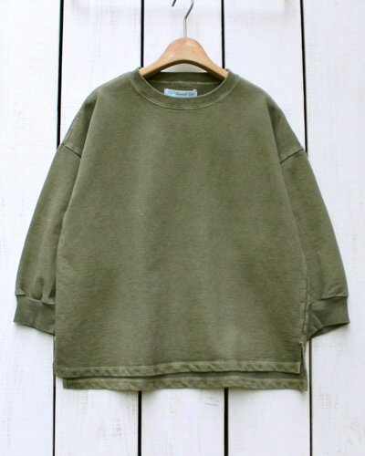 Good On women Relax Sweat / wide Light French Terry P- Sage / pigment グッドオン グットオン リラ..