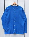 Good On Crew Tee Cardigan / Long Sleeve P-Turquoise / pigment グッドオン グットオン クルー ティー カーディガン / 長袖 ターコイズ ブルー 製品染め ピグメント 日本製 goodon good on