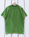 Season Color Good On Short Sleeve Crew Neck Tee P- Matcha / green pigment dye グッドオン グットオン クルーネック Tシャツ / 半袖 定番 マッチャ グリーン 製品染め 抹茶 made in JAPAN goodon good on