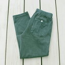 Good On Heavy Jersey Travel Pants 9oz / Slate Pigment Dye グッドオン グットオン ヘビー ジャージ トラベル パンツ テーパード / スレート 製品染め ブルー グリーン Fabric made in USA 日本製 good on グッドオン