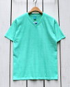 Good On Special Short Sleeve V Neck Tee Mint Pigment Dye グッドオン グットオン Vネック Tシャツ / 半袖 ブイネック 別注カラー ミント 製品染め ピグメント made in JAPAN