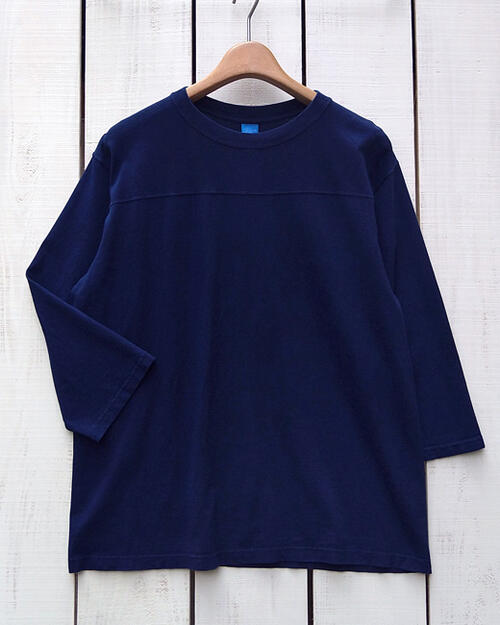 【45rpm/45R】インディゴ切替ワイド七分袖カットソー 楽天市場】インディゴ tシャツ（袖の長さ七分袖・五分袖）の通販