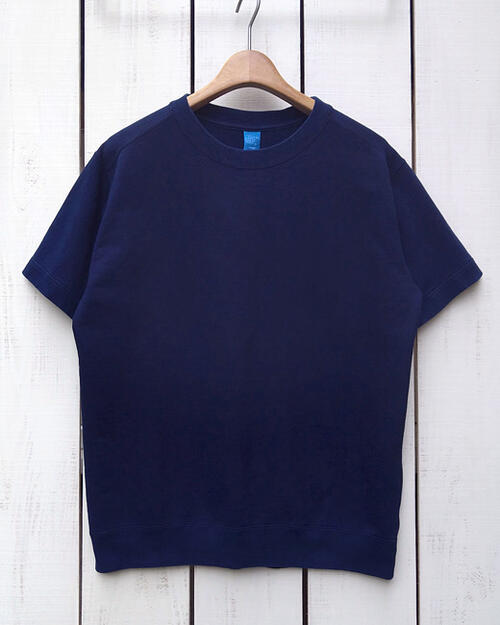 Rakuten - Good On Limited SS Terry Shirts / Indigo sweat crew light french terry グッドオン グットオン 半袖 スウェット / インディゴ 藍 クルーネック フレンチテリー 裏毛 製品染め men goodon 限定生産