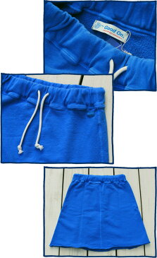 Special Color Good On Women Sweat Skirt Short / French Terry Marine Blue Pigment Dye グッドオン グットオン スウェット スカート ショート フレンチテリー 裏毛 マリンブルー 製品 染め fabric made in USA 日本製 goodon