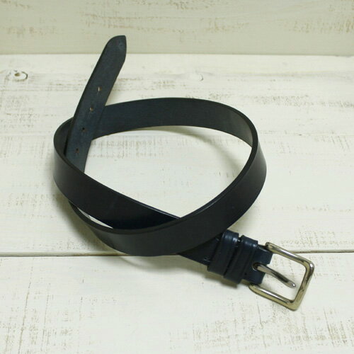 HARDY & SONS Bridle Leather Belt / made in england classic standard / Navy ハーディ アンド サンズ ブライドル レザー ベルト / イギリス 英国 製 細身 28mm幅 約4mm厚 / ネイビー 紺 traditional 馬具 hardy ビジネス オンオフ