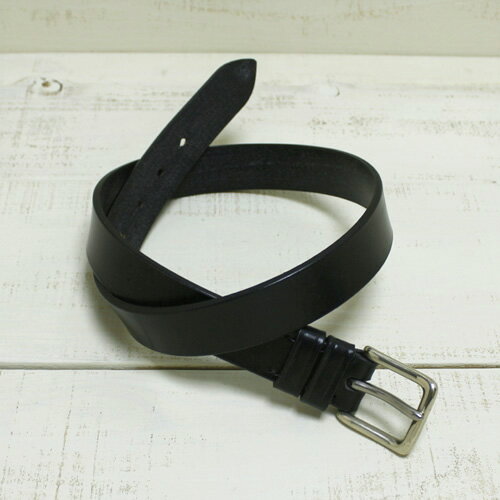 HARDY & SONS Bridle Leather Belt / made in england classic standard / Black ハーディ アンド サンズ ブライドル レザー ベルト / ..