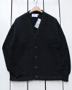 Kerry Woollen Mills Plain Stitch V-Neck Cardigan knit sweater wool / Jet Black P[ E[~Y v[ Xeb` VlbN J[fBK {bNX VGbg {^ jbg ubN / made in England kerry