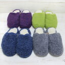 Sheep by the Sea Basic Slipper / wool pile boa room shoes / 4-col シープ バイ ザ シー ウールパイル ベーシック スリッパ ルームシューズ もこもこ ボア 室内履き / 4色展開 Made in Poland alwero