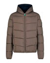 Save The Duck Reversible Hooded Jacket Plumtech / recycle Coffee Brown ZCu U _bN o[Vu t[h WPbg TCN |GXe vebN  ۉ y R[q[ uE / savetheduck