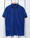 Fred Perry Twin Tipped Fred Perry Shirt polo pique R84 Shaded Cobalt Navy フレッド ペリー 2本ライン フレッドペリー シャツ ポロ 半袖 ピケ 鹿の子 ダークブルー ネイビー 定番 made in England 英国製 fred M12 m12