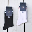 Fred Perry Tipped Short Socks line / 2-Col / Made in Japan tbh y[ C V[g \bNX hJS  { 2F WJ / zCg / ubN fred perry  ANZT[