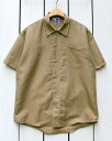 Massaua Solbiati Fabrizio S/S Shirt / work Beige / Linen Cotton / made in italy }bT  Vc / \rAeB [N l Rbg x[W / C^A t@Ng[ uh factory