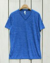 Bella Canvas Triblend V-Neck Tee / short sleeve Royal Marble x LoX VlbN TVc / uClbN  Tee Cu[ }[u basic bella