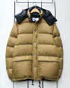 Crescent Down Works Classico Down Parka streak free nylon / Dark Tan Black クレセント ダウンワークス クラシコ ダウン パーカー / ジャケット 高密度 ナイロン 防風 着脱可能 フード / ダークタン ブラック made in USA アメリカ製