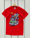 Rat Fink u Rock N Roll vTee / shortsleeve Red bg tBN vg TVc /  bh custom car hotrod ed roth big daddy rat fink tVc