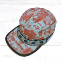 KAVU Synthetic Strap Cap Far Out Forage / print カブー シンセティック ストラップ キャップ レトロ プリント ...