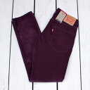 Levi's 502 / Taper Corduroy 14w cord pants stretch Winetasting [oCX 502 e[p[h R[fC א Xgb` pc Wbv C / EHbVh levis levi strauss jeans