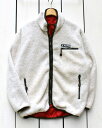 Altus Mountain Gear Rip Berber Reversible Jacket pile fleece nylon / Ivory Red A^X }EeMA o[Vu {A WPbg pC t[X g AC{[ bh made in canada Ji_ altus