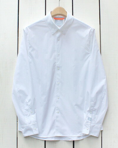 Mammut Seon Long Sleeve Shirt AF Men stretch / White White マムート セオン シャツ / 長袖 ストレッチ アジアンフィット イージーケア 軽量 速乾 スナップボタン 隠し ボタンダウン / ホワイト 白 mammut オンオフ