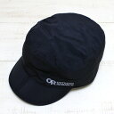 Outdoor Research Radar Pocket Cap / UPF50+ compact / Black アウトドア リサーチ レイダー ポケット キャップ / 定番 耐水性 透湿性 吸湿発散性 速乾性 軽量 コンパクト 折りたたみ ブラック 黒 outdoor hiking