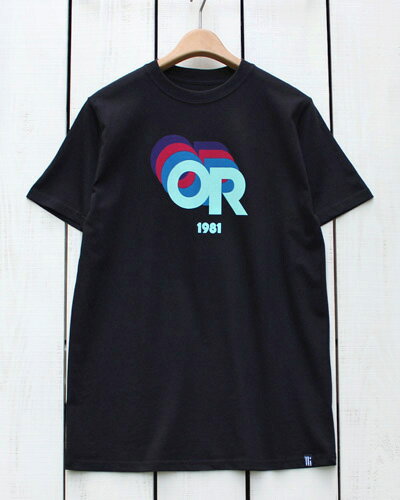 楽天Beard StoreOutdoor Research Anniversary T-Shirts print logo tee organic cotton Black 0001 アウトドアリサーチ アニバーサリーTシャツ / 半袖 プリント ロゴ オーガニックコットン ブラック / 黒 outdoor research