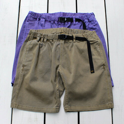 Rokx MG Rokx Short/ stretch twill Cocoa & Eggplant 2-Col Pigment Dye å MG å 硼 硼ȥѥ ȥå ĥ ɨ / 2Ÿ ԥ  rokx 饤ߥ