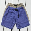 Rokx Hemp Sport Short / cotton hemp Chino & Indigo 2-Col Pigment Dye ロックス ヘンプ スポーツ ショーツ ショートパンツ 風合い コットンヘンプ ツイル 膝上丈 / 2色展開 ピグメント 後染 rokx クライミング 21