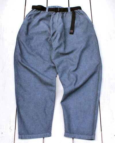 RPS by Rokx Indigo Hemp Pants / re cotton hemp Indigo overdye アールピーエス バイ ロックス インディゴ ヘンプ パンツ ワイド オリジナルカット リサイクル コットン ヘンプ ツイル インディゴ 後染 rokx rps クライミング