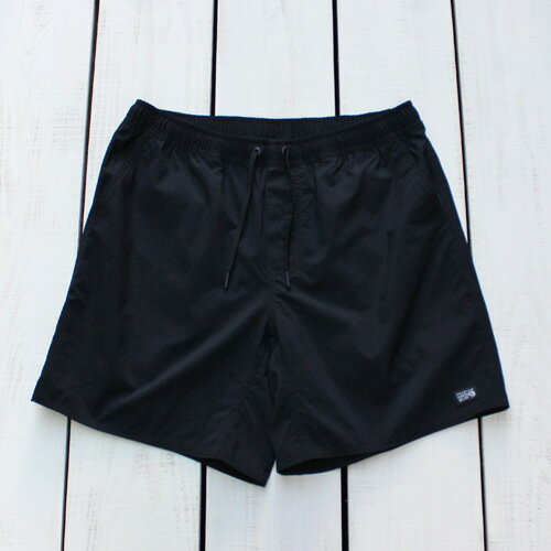 Mountain Hard Wear Stryder Swim Shorts recycle nylon Black マウンテン ハードウェア ストライダー スイム ショーツ リサイクル ナイロン メッシュポケット ブラック 黒 無地 mountain hardwear