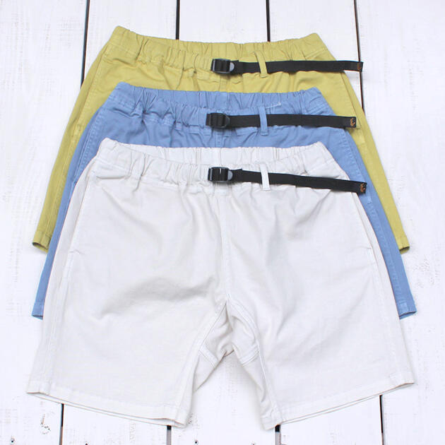 Rokx MG Rokx Short / stretch twill 3-col Reactive Dye ロックス MG ロックス ショーツ ショートパンツ ストレッチ ツイル 膝上丈 3色展開 反応染め 定番 rokx クライミング