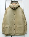 シエラデザインズ ダウンジャケット メンズ 米国製 SIERRA DESIGNS Inyo Down Jacket 2 / hood / 60 40 Vintage Tan made in USA シェラデザイン インヨー ダウン ジャケット 2 ロクヨン 保温 防水 脱着式 フード ヴィンテージ タン アメリカ製 sierra designs