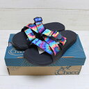 Chaco women Chillos Slide sandal strap outdoor Dark Tie Dye チャコ ウィメンズ チロス スライド / サンダル ストラップ 軽量 ダーク タイダイ / ブラック ソール chaco outdoor camap fes