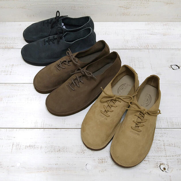 Rakuten - Rainbow Sandals Mocca Shoe / 3-col leather sandal shoes / Black Expresso Sierra Brown レインボー サンダル モカ シュー / 3色展開 クラシック モック シューズ サンダルソール ヌバック レザー rainbow Hawaii