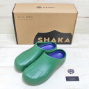SHAKA Garden Clog Ev / Green sandal outdoor eva シャカ ガーデン クロッグ EV / グリーン ブルー インソール 取り外し可 サンダル 一体成型 軽量 防汚 水洗い イージーケア shaka outdoor sports(4)