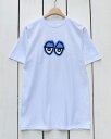 Krooked Print T Shirts / short sleeve tee u Eyes Lg v / White NLbh NbNh vg TVc /  zCg  / u[ vg KROOKED skate art mark gonzales }[N SUX