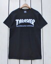 Thrasher Skate Mag T-shirts / tee Black XbV[ vg TVc /  ubN / zCgS  A[g[N XP[g Xg[g thrasher magazine us import skate street culture